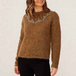 NEW India Hicks Day Birger et Mikkelsen Safari Wool Kid Mohair Sweater